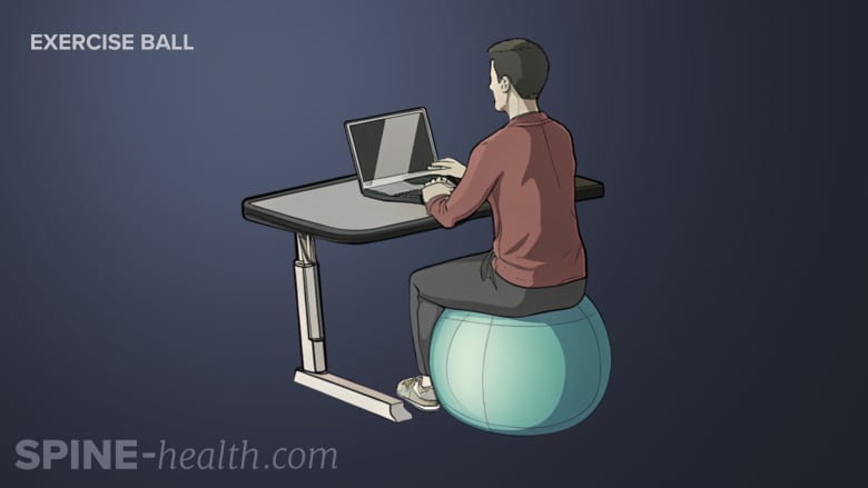 Exercise Ball Chair
