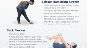 Infographic of 3 Simple Stretches for Sciatica