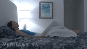 Sleeping on back for sciatica relief